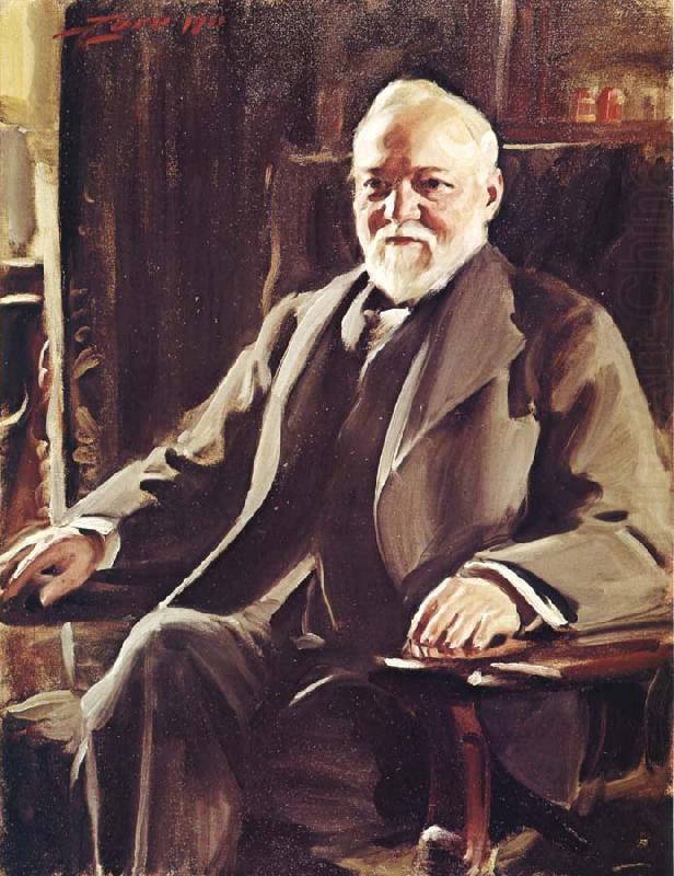 andrew carnegie, Anders Zorn